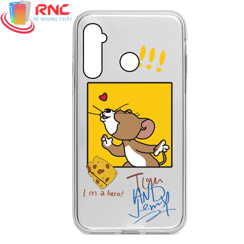 Ốp lưng Xiaomi Redmi Not 8 Tom & Jerry dẻo trong Silicone in hình