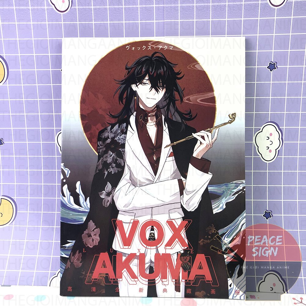 Album ảnh in hình LUXIEM tập ảnh quà tặng xinh xắn anime chibi