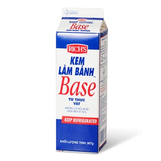 [chỉ ship TP.HCM] Kem Rich's Whip Topping Base - 907gr (Rich's cao)