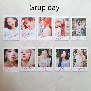 Set 10 Tấm Ảnh Nhóm Nhạc TWICE