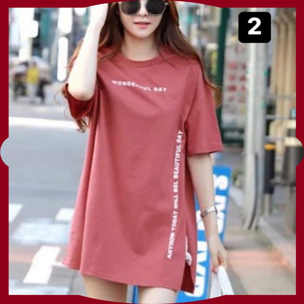 Áo Giấu Quần 🎁FREESHIP🎁 Áo thun nữ form rộng giấu quần, mặc như đầm được MS: M84