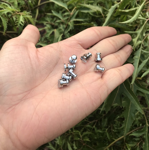 [Mã FASHIONT4WA2 giảm 10K đơn 50K] ( Phụ kiện đồng, inox) Nấm vặn ren bằng đồng