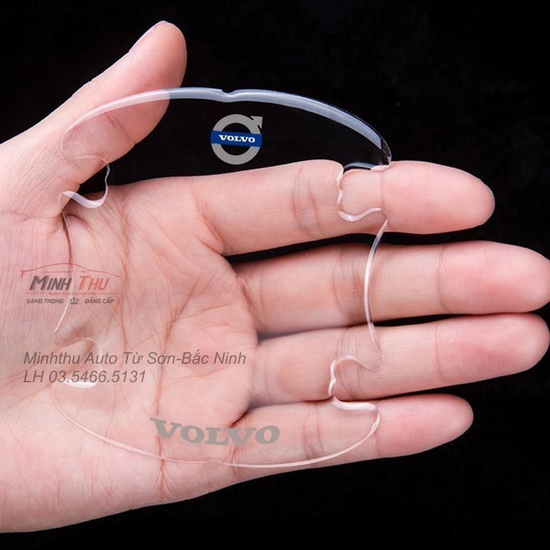 (Volvo) Bộ 10 Miếng Dán Silicon Chống Xước Hõm Cửa, Tay Nắm Cửa và Gương Xe Volvo