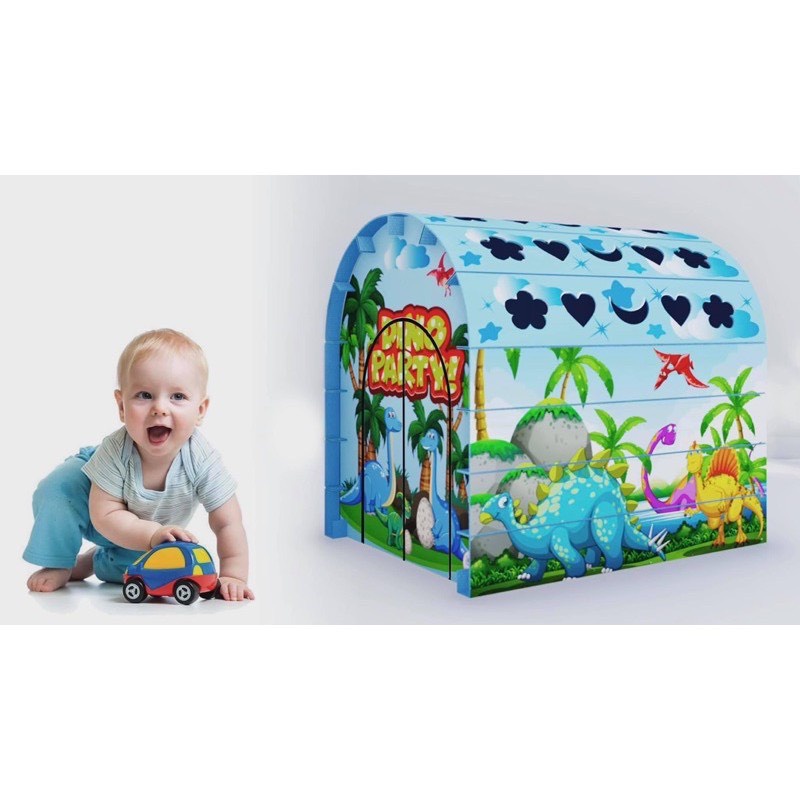 Nhà bìa carton hình khủng long