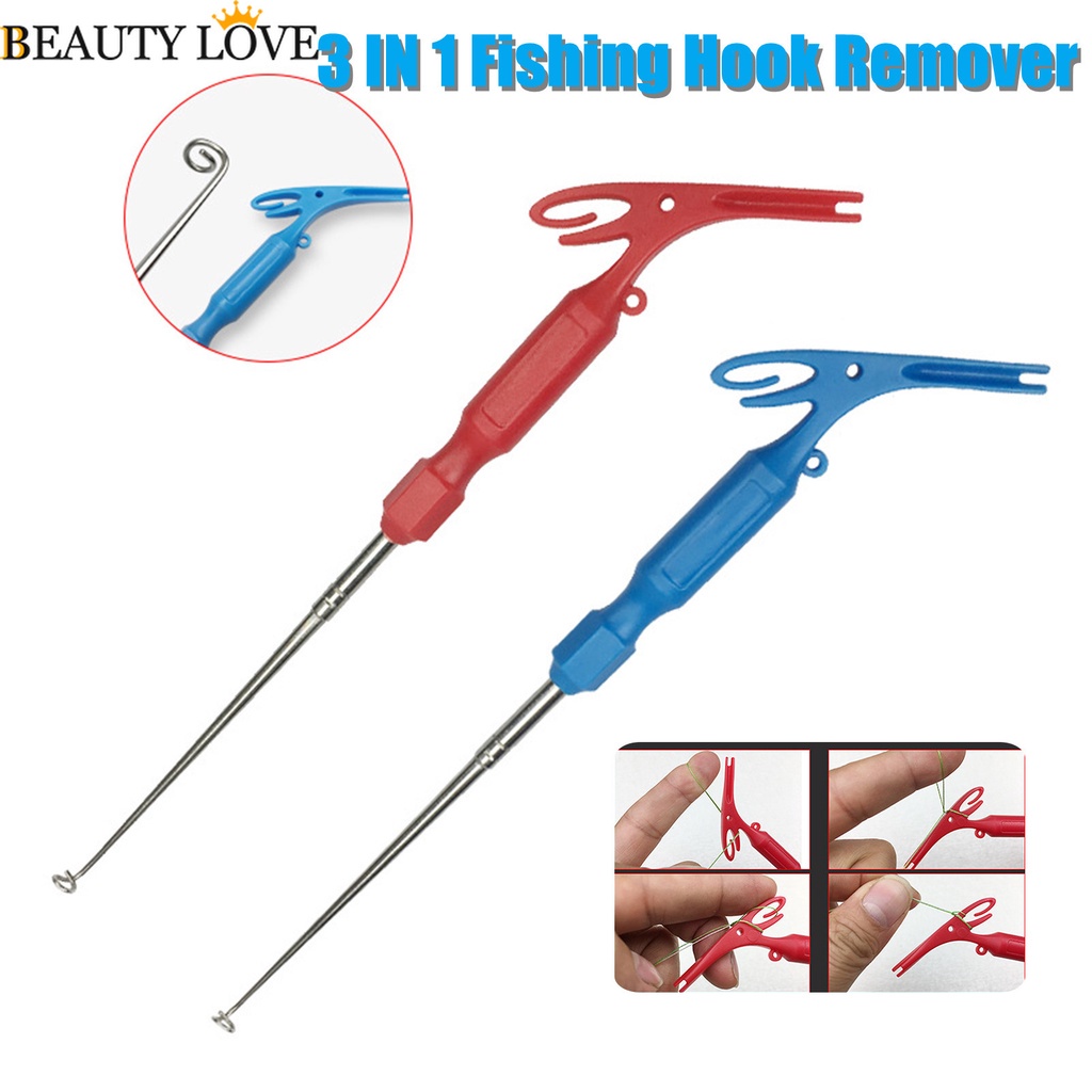 Dụng Cụ Thắt Nút Lưỡi Câu Cá 3 Trong 1 Bằng Thép Không Gỉ