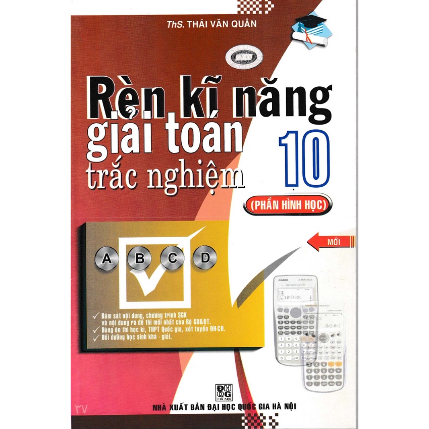 Sách - Rèn Kĩ Năng Giải Toán Trắc Nghiệm 10 (Phần Hình Học)