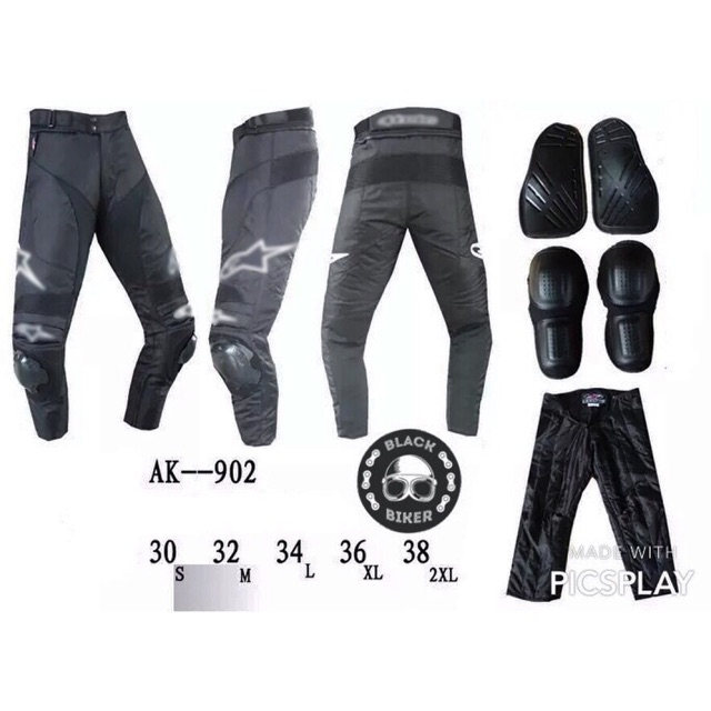 Quần bảo hộ xe máy alpinestars AK-902