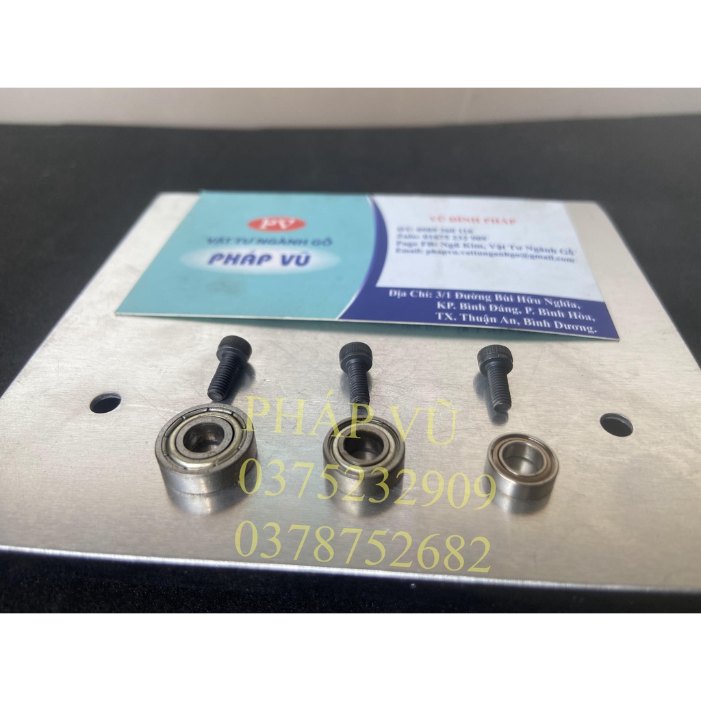 Bạc đạn, vòng bi mũi phay, ốc vặn mũi phay gỗ