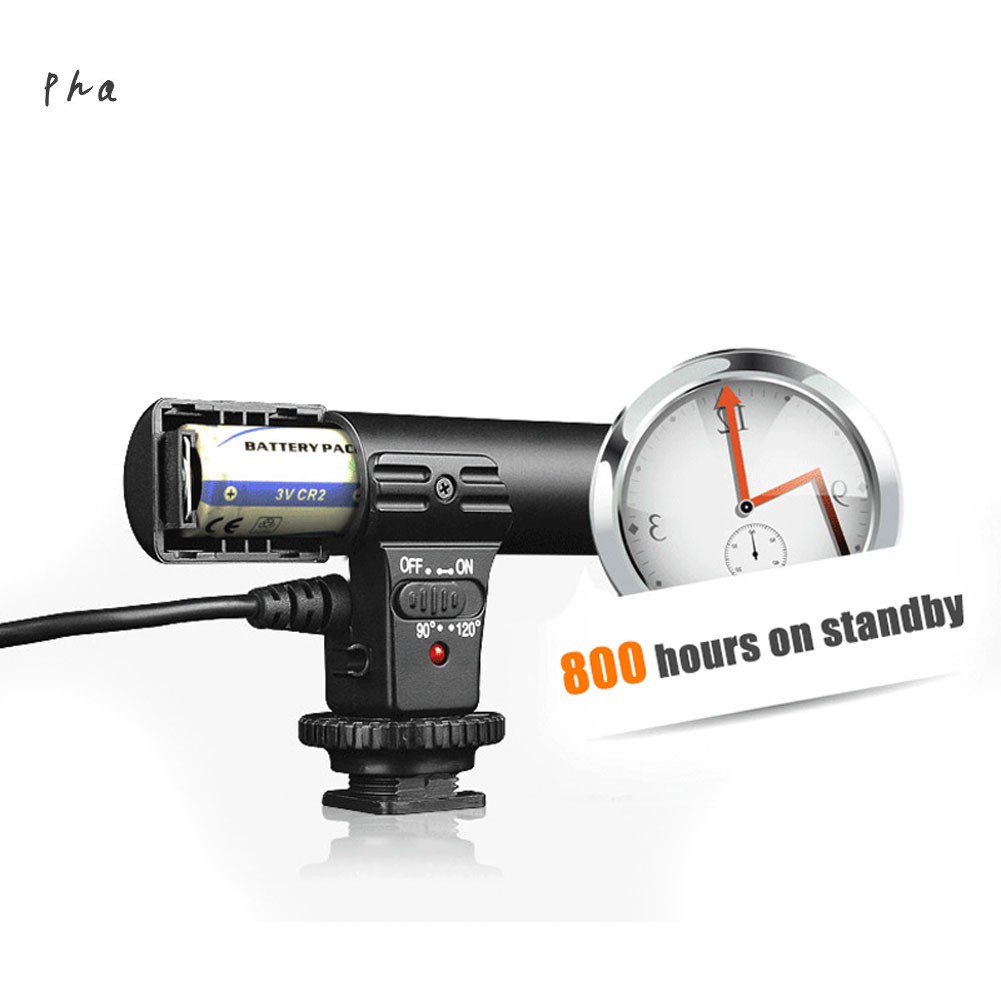 Mic 3.5mm Cho Máy Ảnh Canon Nikon Dslr Camera Dv