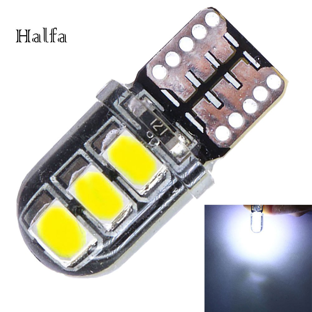 Bóng Đèn Led T10 W5w Smd2835 6-led Chống Thấm Nước Cho Xe Hơi