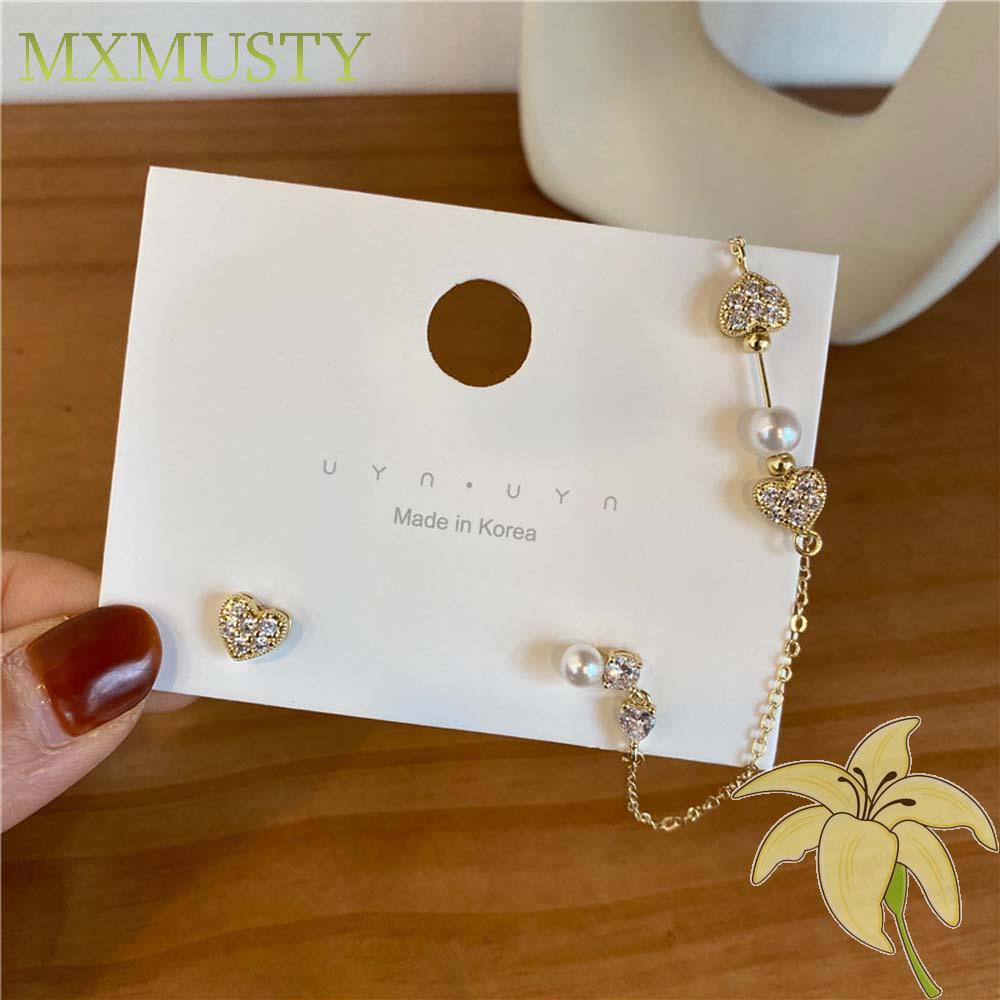 Hoa Tai Hình Trái Tim Xinh Xắn Dành Cho Nữ