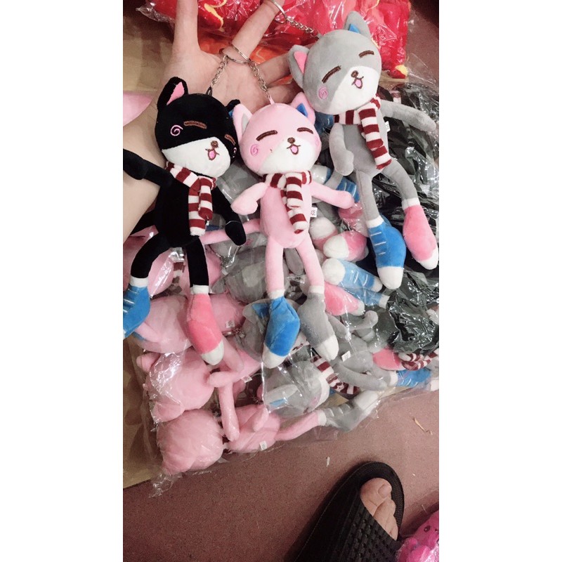 Sỉ 5 móc khoá gấu bông các mẫu loại to