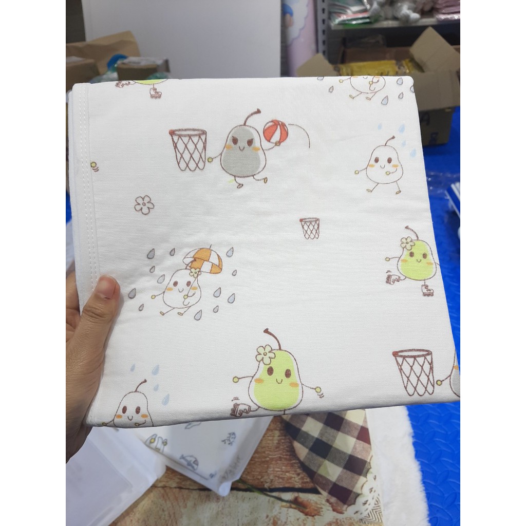 Lót chống thấm xô sợi tre 6 lớp cho bé kích thước 50x70cm