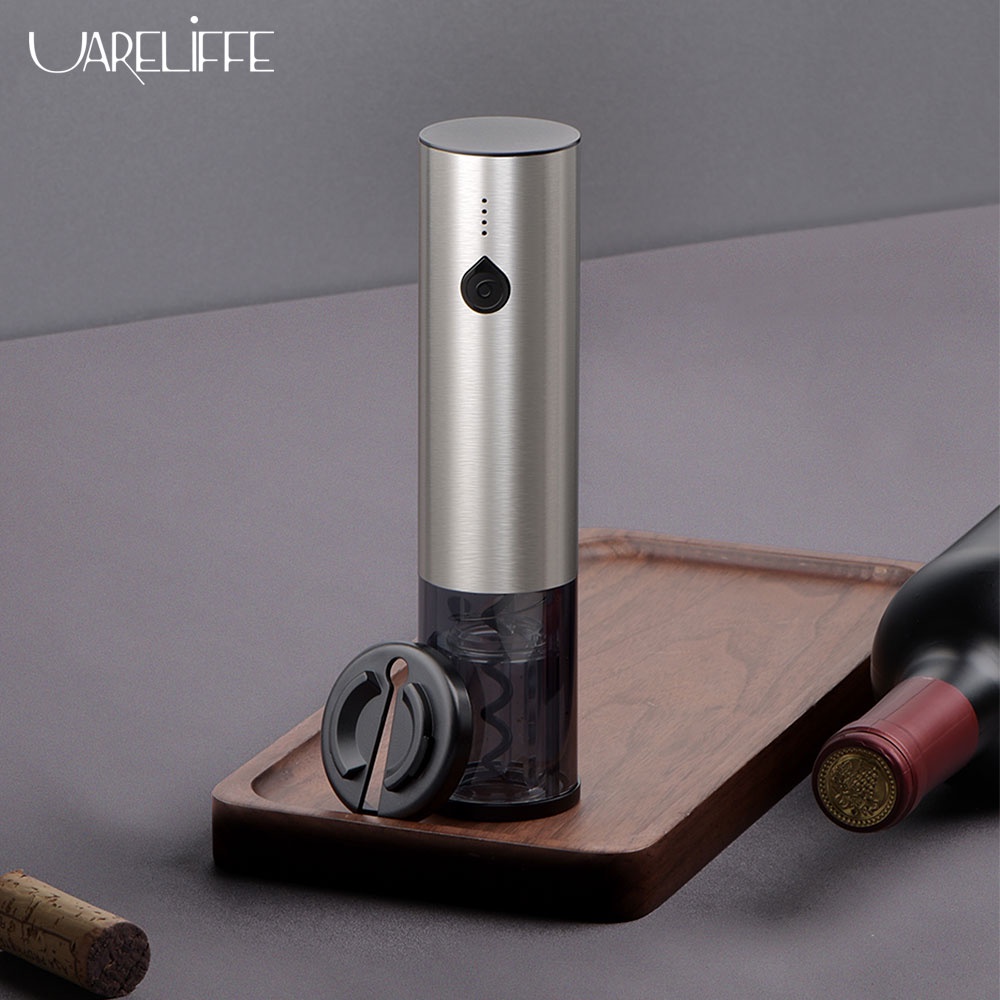 Uareliffe Electric Wine Opener Househould Bottle Opening Tool