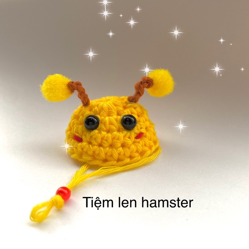 mũ nón cho hamster hình ong vàng