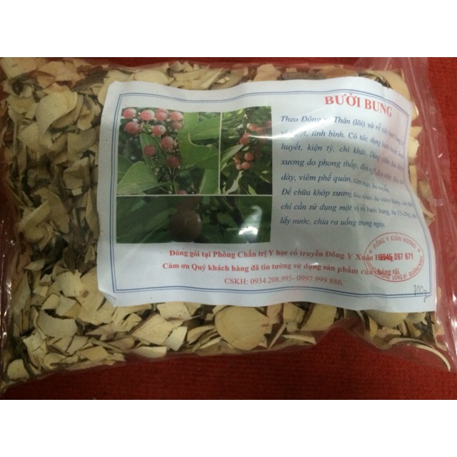 Bưởi bung (thân rễ) và lá bưởi bung