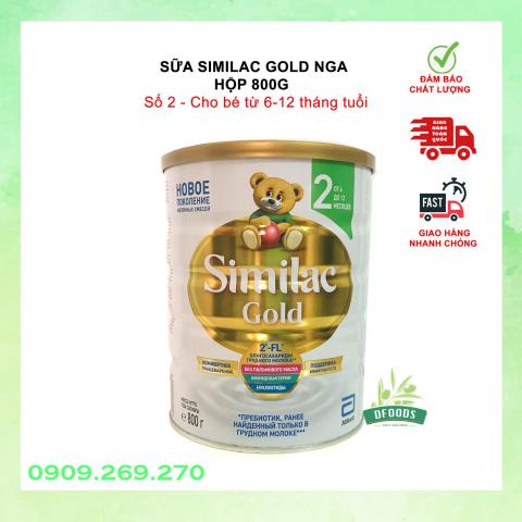 Sữa Similac Gold Nga Số 1, 2, 3, 4 800g