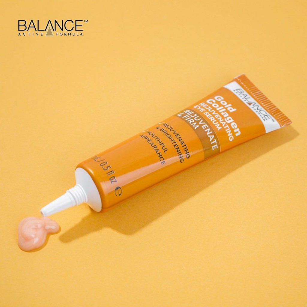 Serum tái tạo và dưỡng da mắt Balance Active Formula Gold Collagen Rejuvenating Eye 15ml | BigBuy360 - bigbuy360.vn