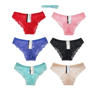 Quần lót nữ ren lọt khe combo 5 chiếc 5 màu sexy 06