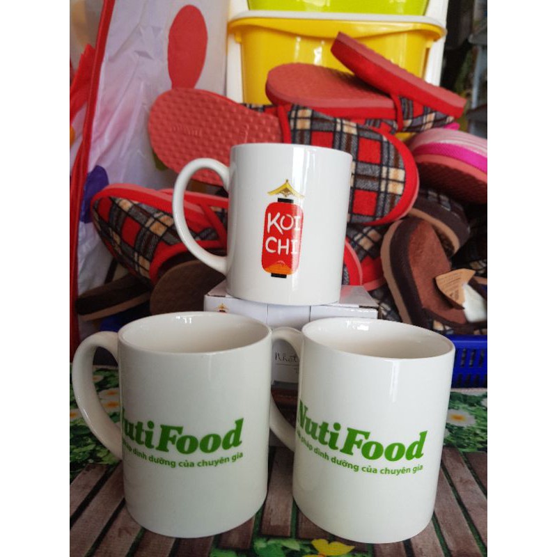 Sét 3 ly LY SỨ CÓ QUAI QUÀ TẶNG TỪ NUTIFOOD