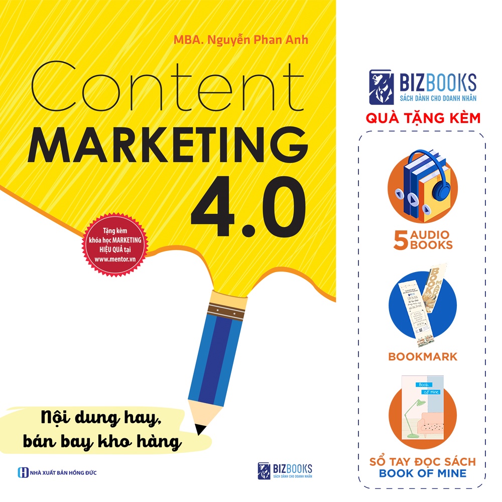 Sách - Content Marketing 4.0: Nội dung hay, bán bay kho hàng - 1980 Books