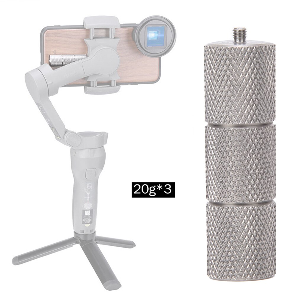 Phụ Kiện Cân Bằng Ống Kính Bằng Hợp Kim Nhôm ULANZI PT-10 20g*3 Cho DJI Osmo Mobile 3 Gimbal | BigBuy360 - bigbuy360.vn