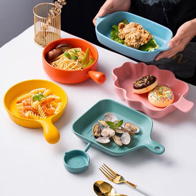 set 4 món gốm sứ cao cấp ( sẵn)