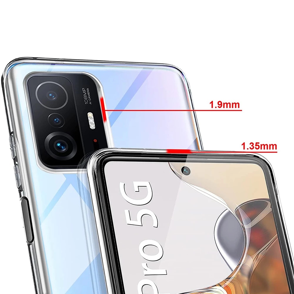 Ốp điện thoại TPU mềm trong suốt cho Xiaomi Mi 13t Pro 13 12t 12 12x 11t 11 Lite 5g Ne 10t Note 10 9 Se 9t