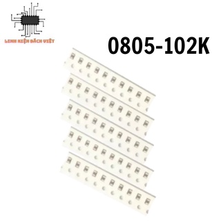 Tụ điện dán 0805-102k 1nf 1000pf 50v