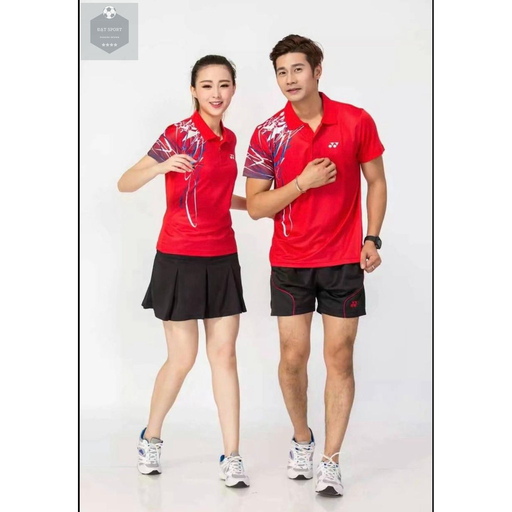 [ Rẻ vô địch ] Bộ Quần Áo Thể Thao Cầu Lông YONEX nam, nữ vải lưới thái thấm hút mồ hôi