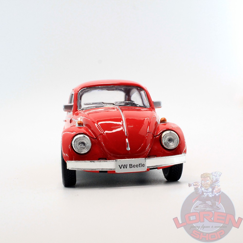Mô hình ô tô kim loại tỷ lệ 1:36 Volkswagen Beetle 1967, xe hơi đồ chơi cổ chạy cót lorenshop