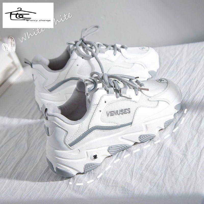 Giày Thể Thao Đế Dày Màu Đen Dễ Phối Đồ Thời Trang Xuân Thu 2022 Cho Nữ