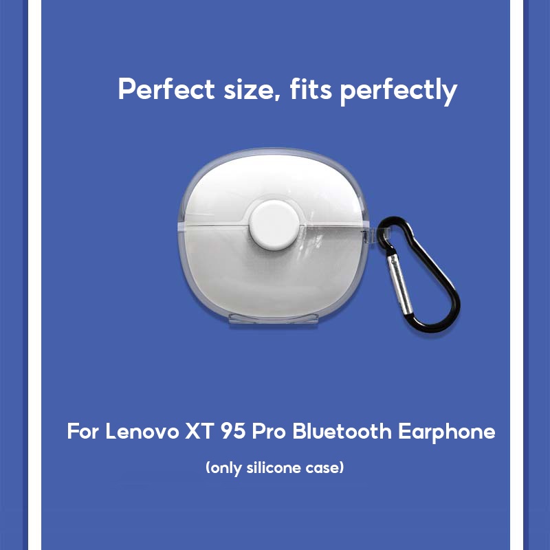 Vỏ bảo vệ LENOVO trong suốt cho tai nghe không dây Lenovo XT95 Pro