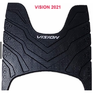Thảm cao su xe vision 2021 loại dày màu đen