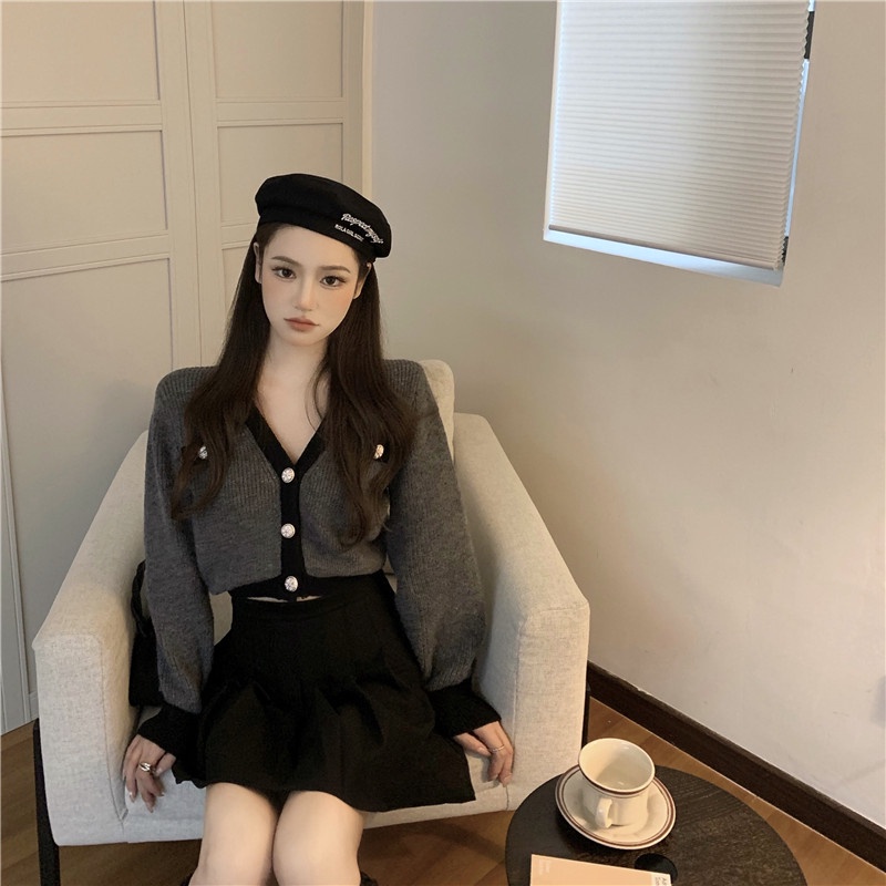 Áo khoác cardigan thiết kế thời trang mới mùa xuân thu cho nữ