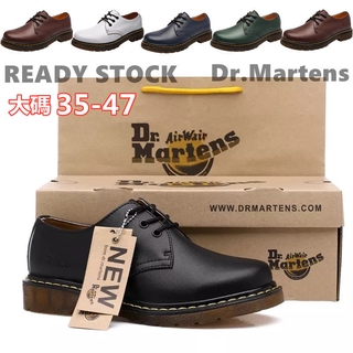 Giày Bốt martin Da Thật 3 Lỗ 1461 6 Màu Tùy Chọn Phong Cách retro Cho Cặp Đôi