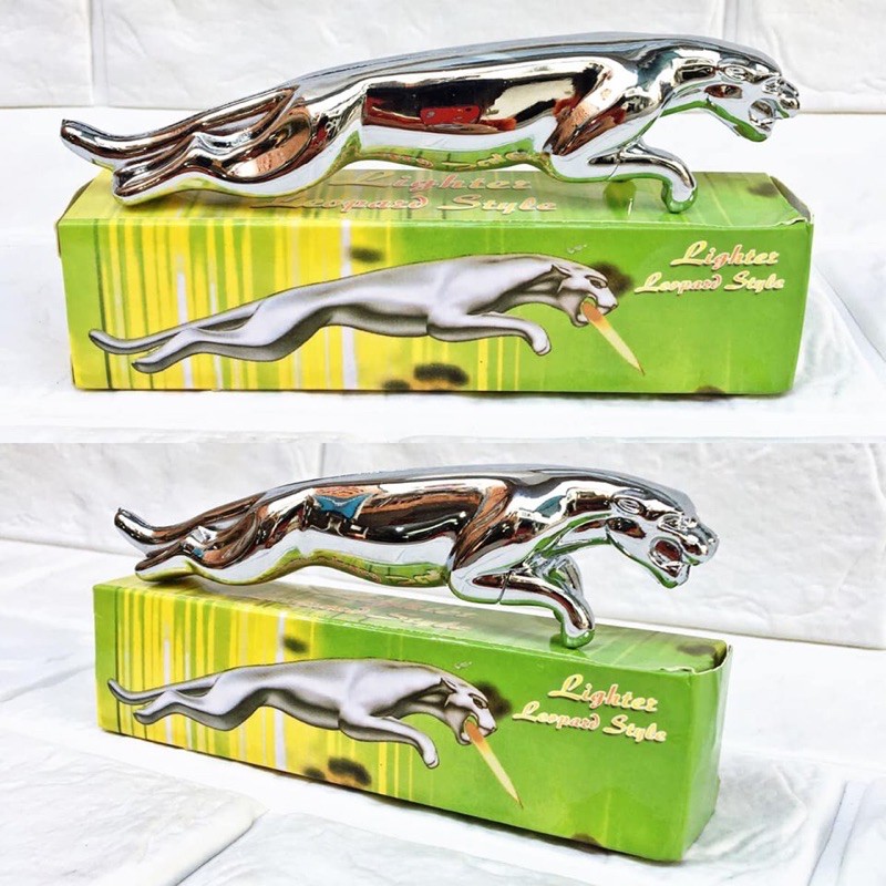 Tượng Trưng Bày, Tượng Trang Trí Đa Năng Kim Loại Hình Con Báo - Biểu Tượng Siêu Xe JAGUAR