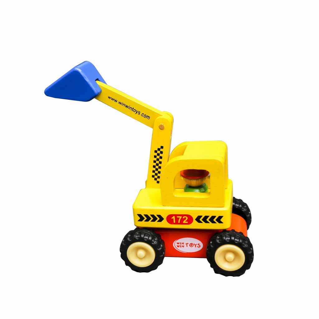 Đồ chơi gỗ Winwintoys - Xe máy xúc 65322