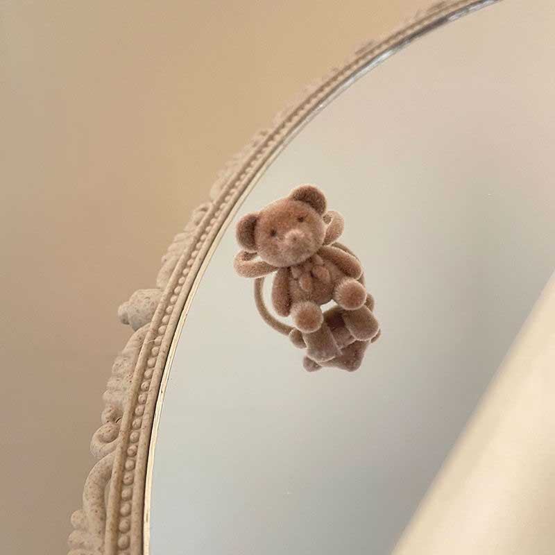 Nhẫn Hở Họa Tiết Gấu Hoạt Hình Thời Trang Thu Đông 2022 Cho Nữ