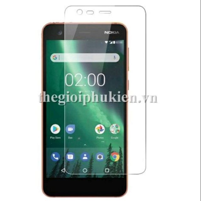 Bộ 3 dán kính 9H cho Nokia 2 (2018)