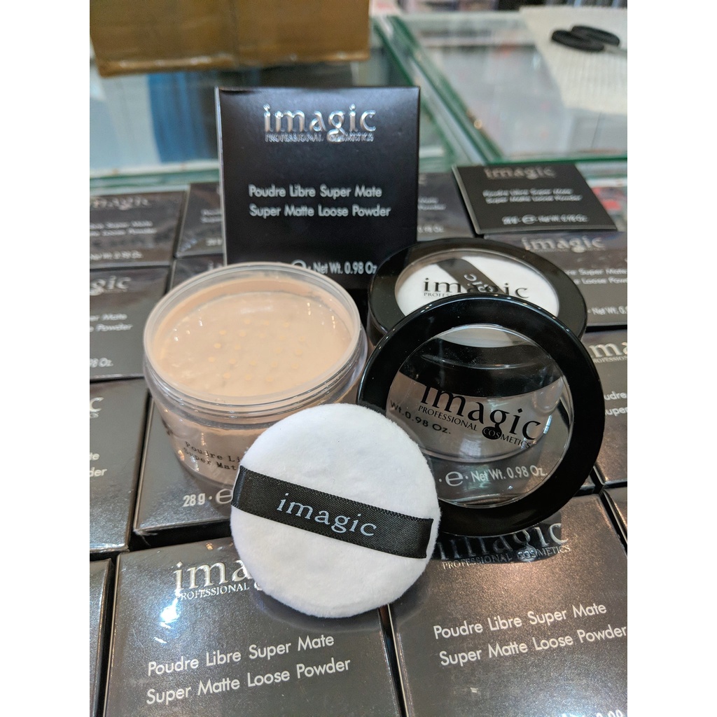 Phấn phủ bột Imagic-
{Chính hãng } Phấn Phủ Dạng Bột IMAGIC Kiềm Dầu Siêu Mịn -Minhchaubeautyshop