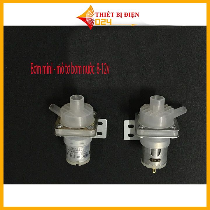 Bơm mini - mô tơ bơm nước 8-12v