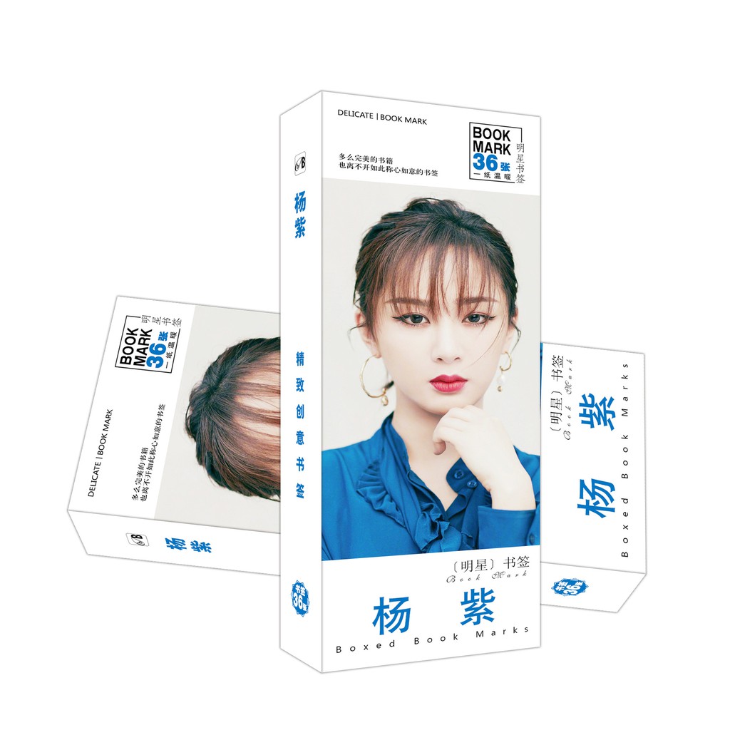 Bookmark Dương Tử bộ thẻ đánh dấu sách 36 tấm