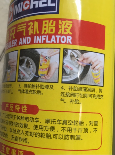 Keo tự vá săm lốp xe ga