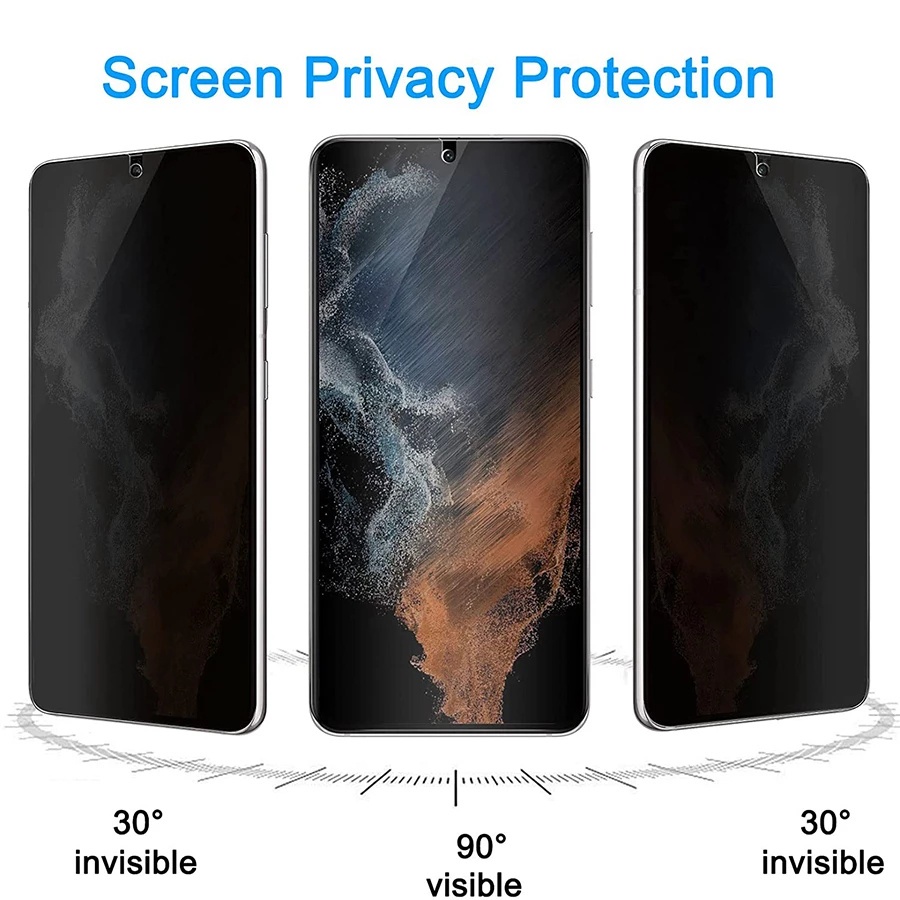 Miếng Dán Bảo Vệ Màn Hình Chống Nhìn Trộm Cho Galaxy S22/S22 Plus/S22 Ultra