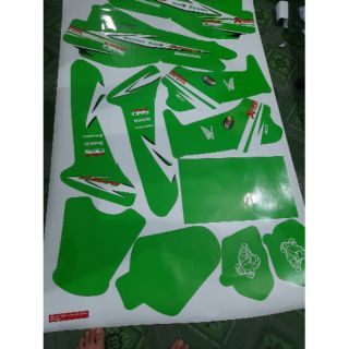 Tem trùm dán xe Wave nhỏ đặt in