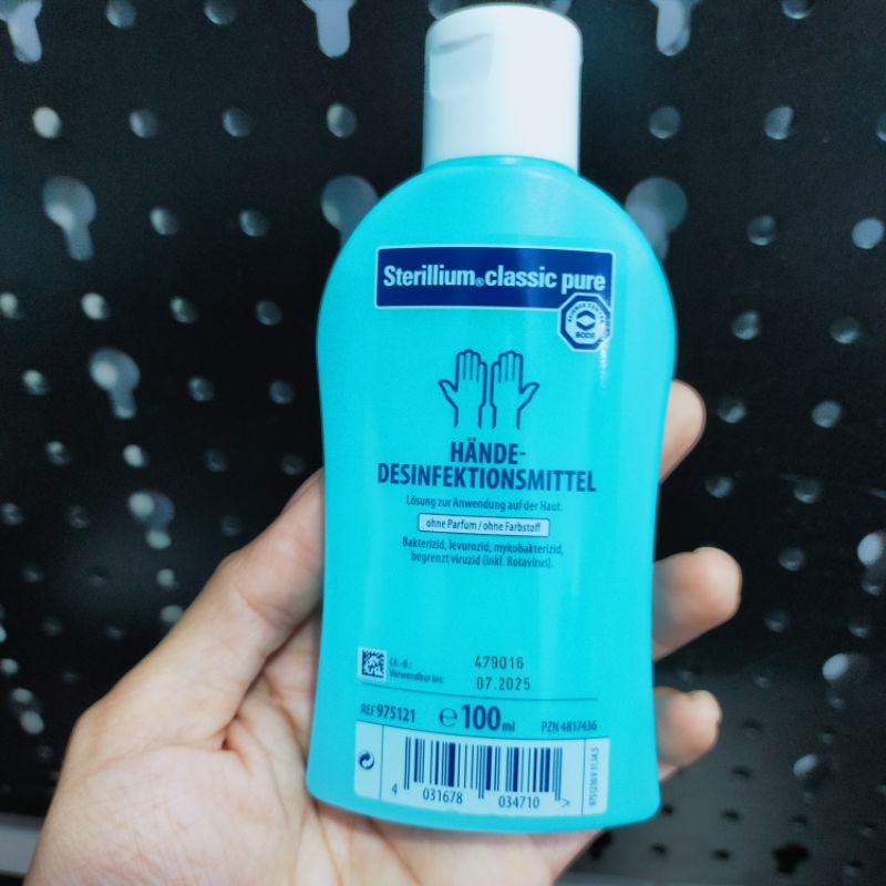 Nước rửa tay khô sát khuẩn Sterillium Classic Pure - Đức | BigBuy360 - bigbuy360.vn
