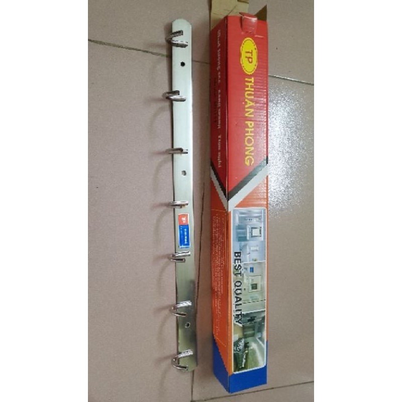 Mắc áo đơn inox vinataba, mắc 7 nhịp treo