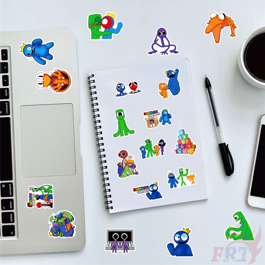 ❉ Bạn Bè Cầu Vồng &lt; ROBLOX &gt; Series 05 Hình Dán ❉ Bộ 60 Sticker Chống Thấm Nước Họa Tiết Doodle Hợp Thời Trang