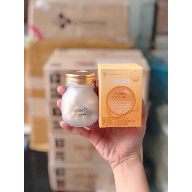 Viên Uống Cấp Nước Và Collagen Innerb Aqua Rich
